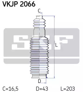 Фото VKJP2066 Комплект пыльника SKF {forloop.counter}}